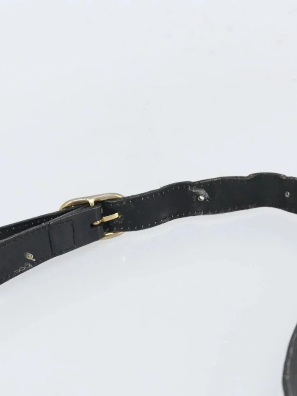 GUCCI GG Canvas Web Sherry Line Shoulder Bag Black - Picture 9 of 16